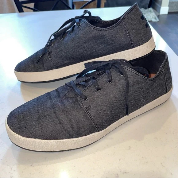 Toms- Men’s Payton Canvas Lace Up Sneaker, size 11.5 - Picture 3 of 9